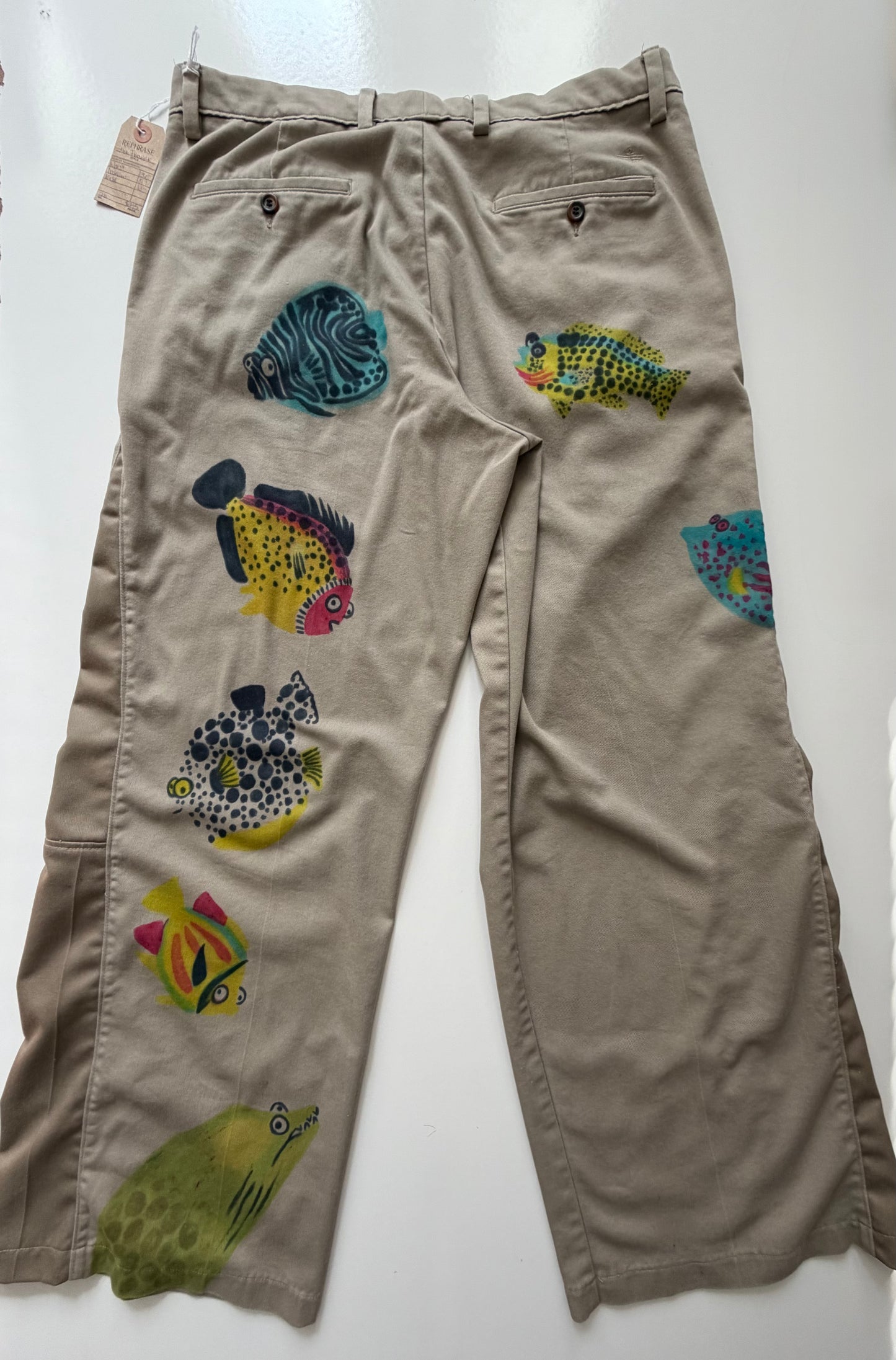Fringefibre x Shop Rephrase Tropical Fish Trouser Unisex 36"