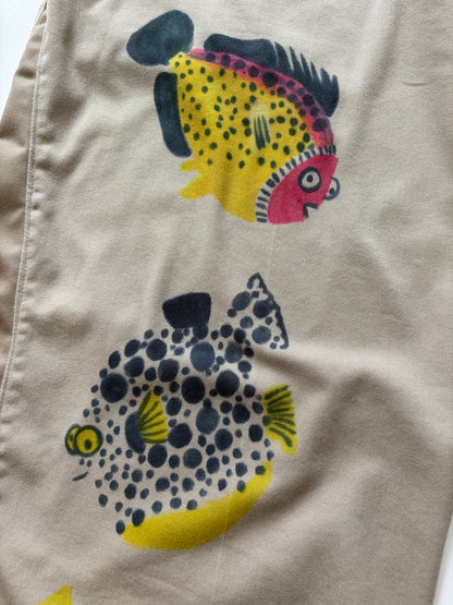 Fringefibre x Shop Rephrase Tropical Fish Trouser Unisex 36"