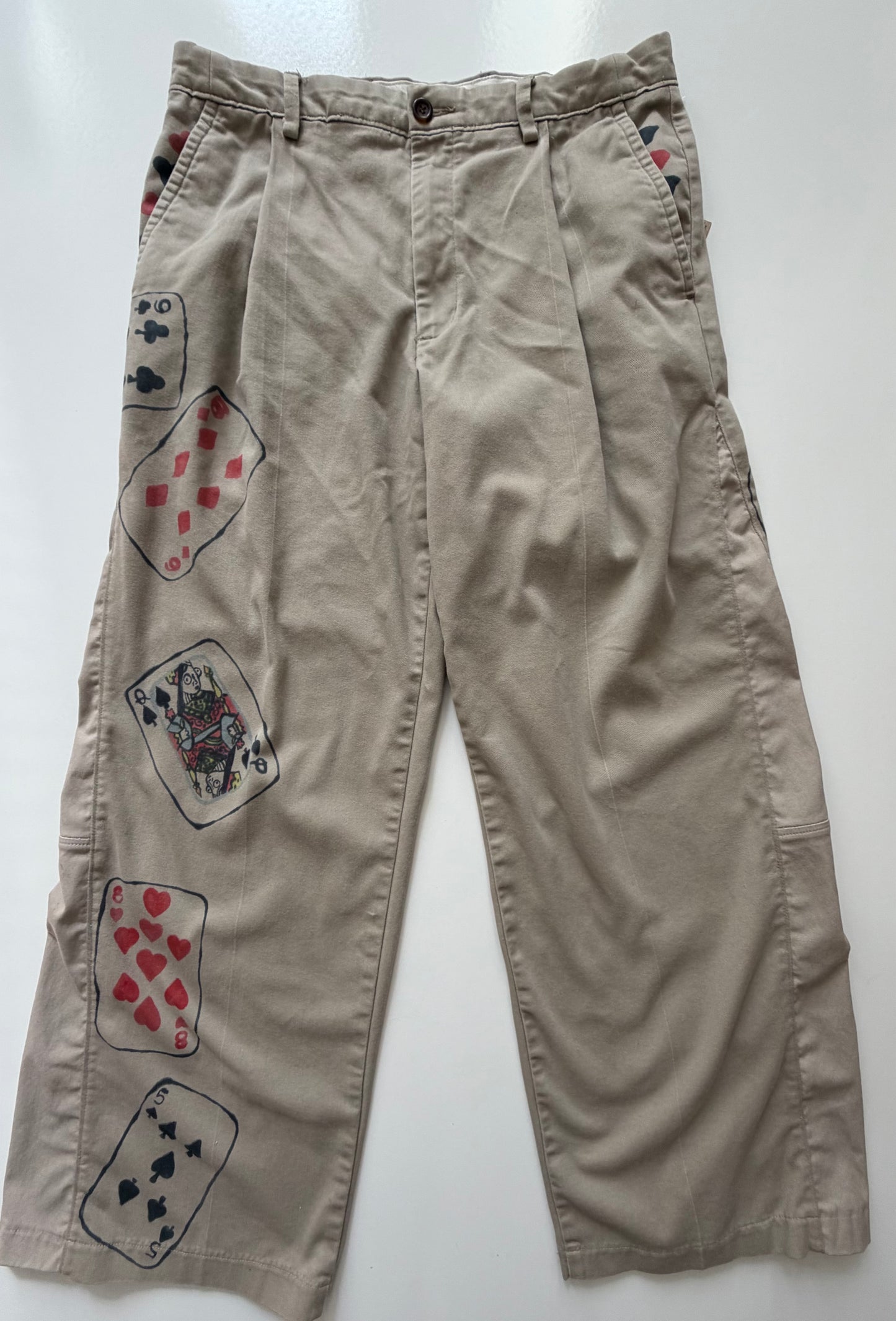 Fringefibre x Shop Rephrase Playing Card Trouser Unisex 35"