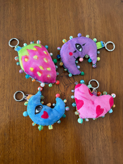 Strawberry blob charm