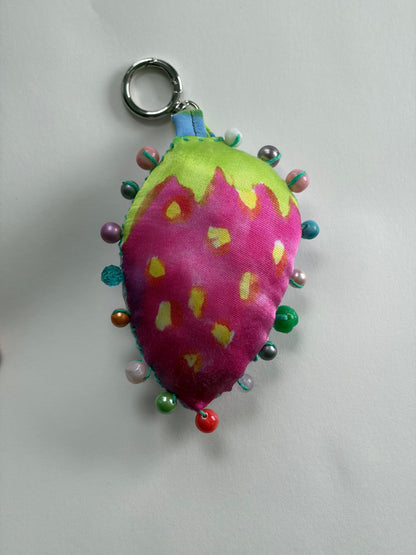 Strawberry blob charm