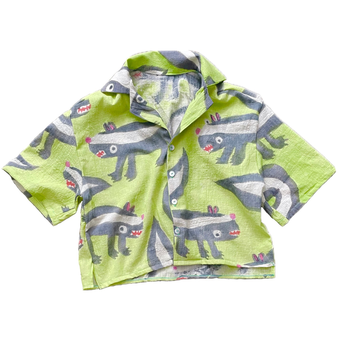 Skunk Button Down Large