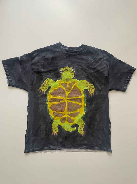 Turtles Thrifted Upcycled T-shirt 2XL