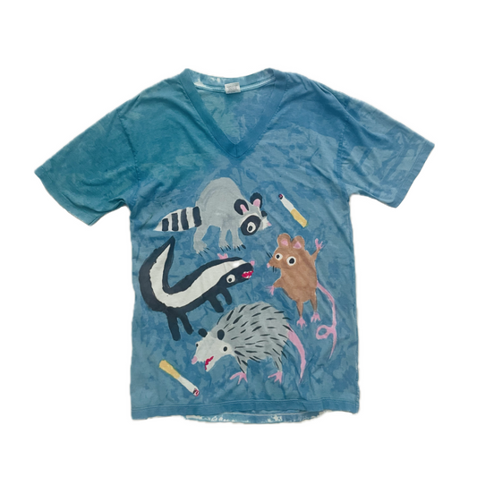 Midwest Exotic Animals Thrifted V Neck T-Shirt